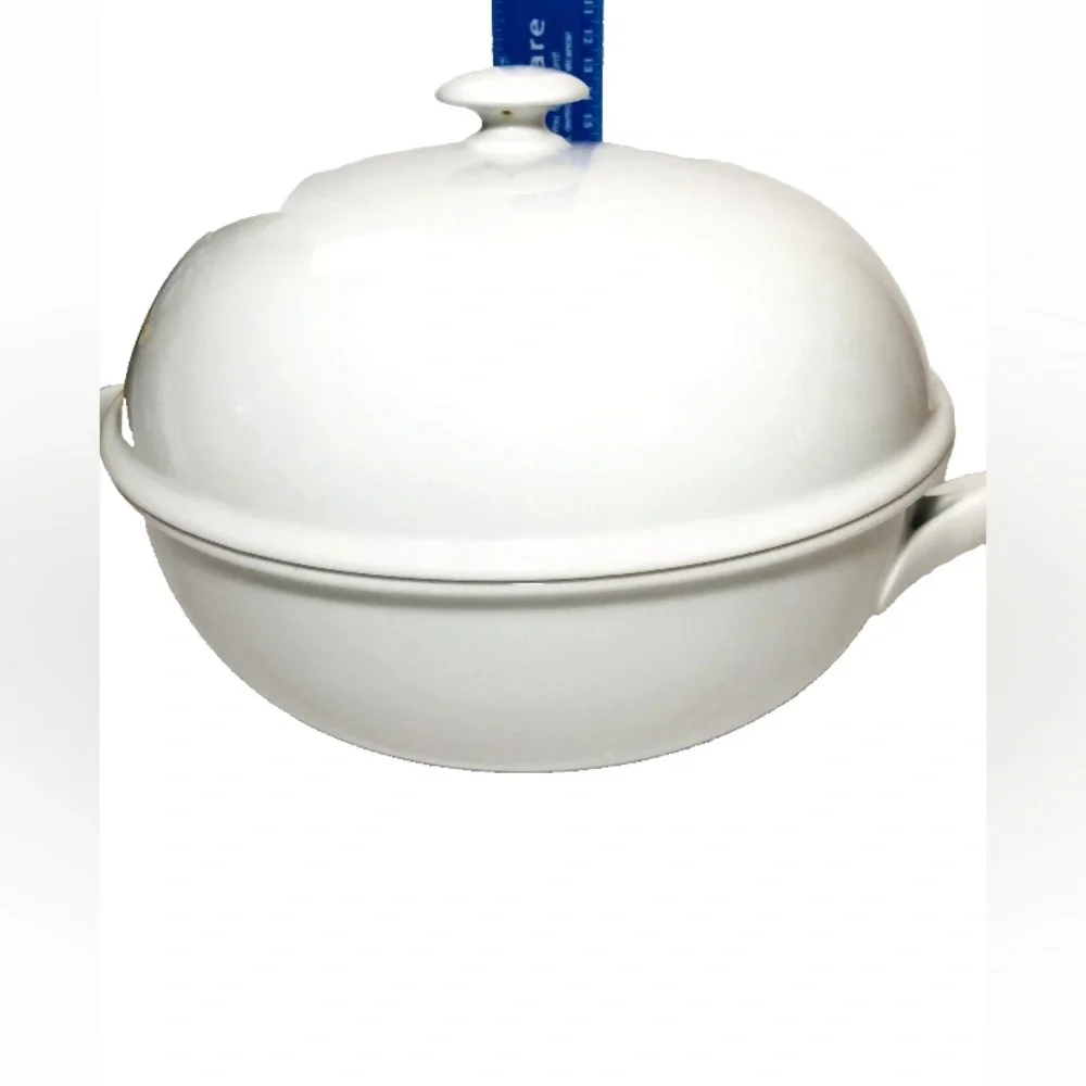 Dansk Casserole Lid Handles Bottelet White 2 Quarts Discontinued Made in Japan